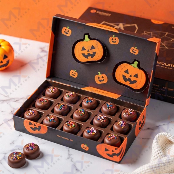 Custom Halloween Treat Boxes - view 2